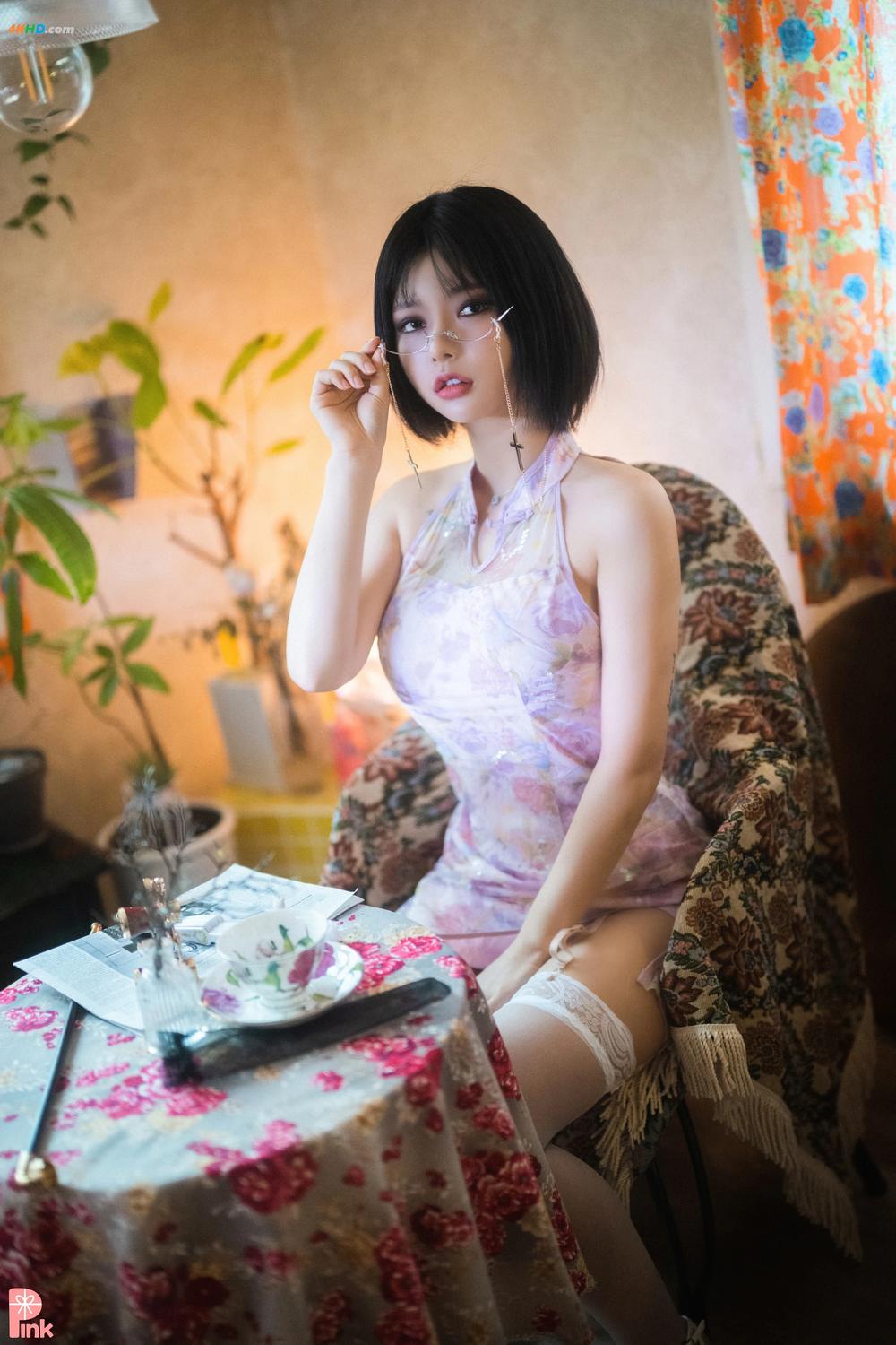 《PINK RIBBON – Uuuha (은유화) Mood_Pink[1661MB-87photos]》图集预览