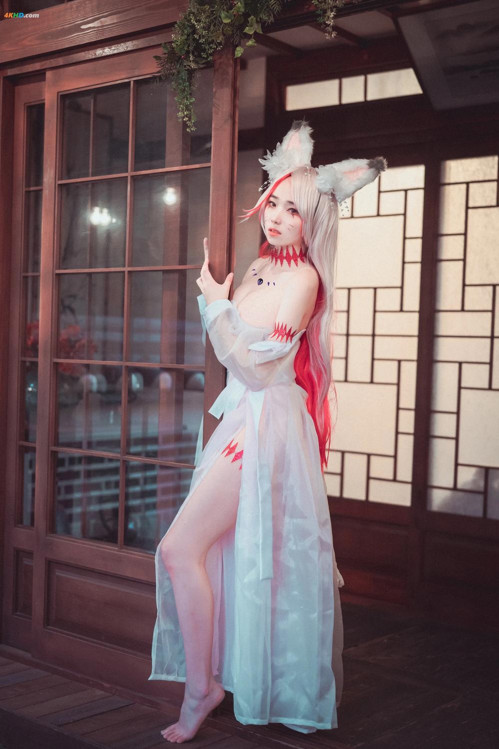 《DJAWA Photo – NO.320 Bambi (밤비) The Tale of The Nine-Tailed Fox[519MB-51photos]》图集预览