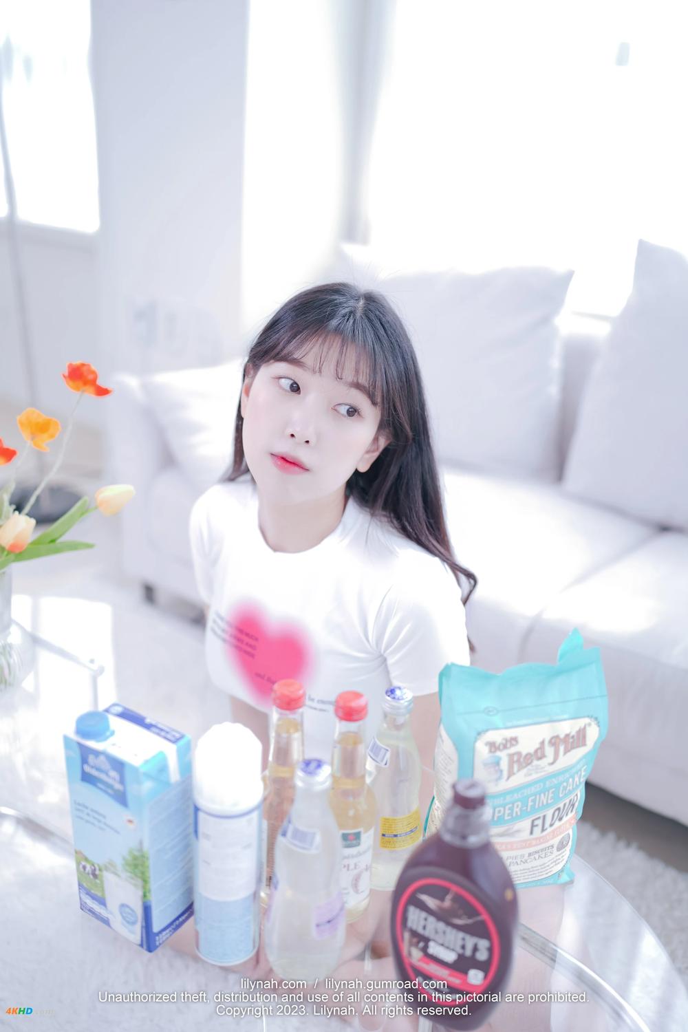 《[Lilynah] LW061 Shaany (샤니) – Shaany & Cream[88MB-49photos]》图集预览