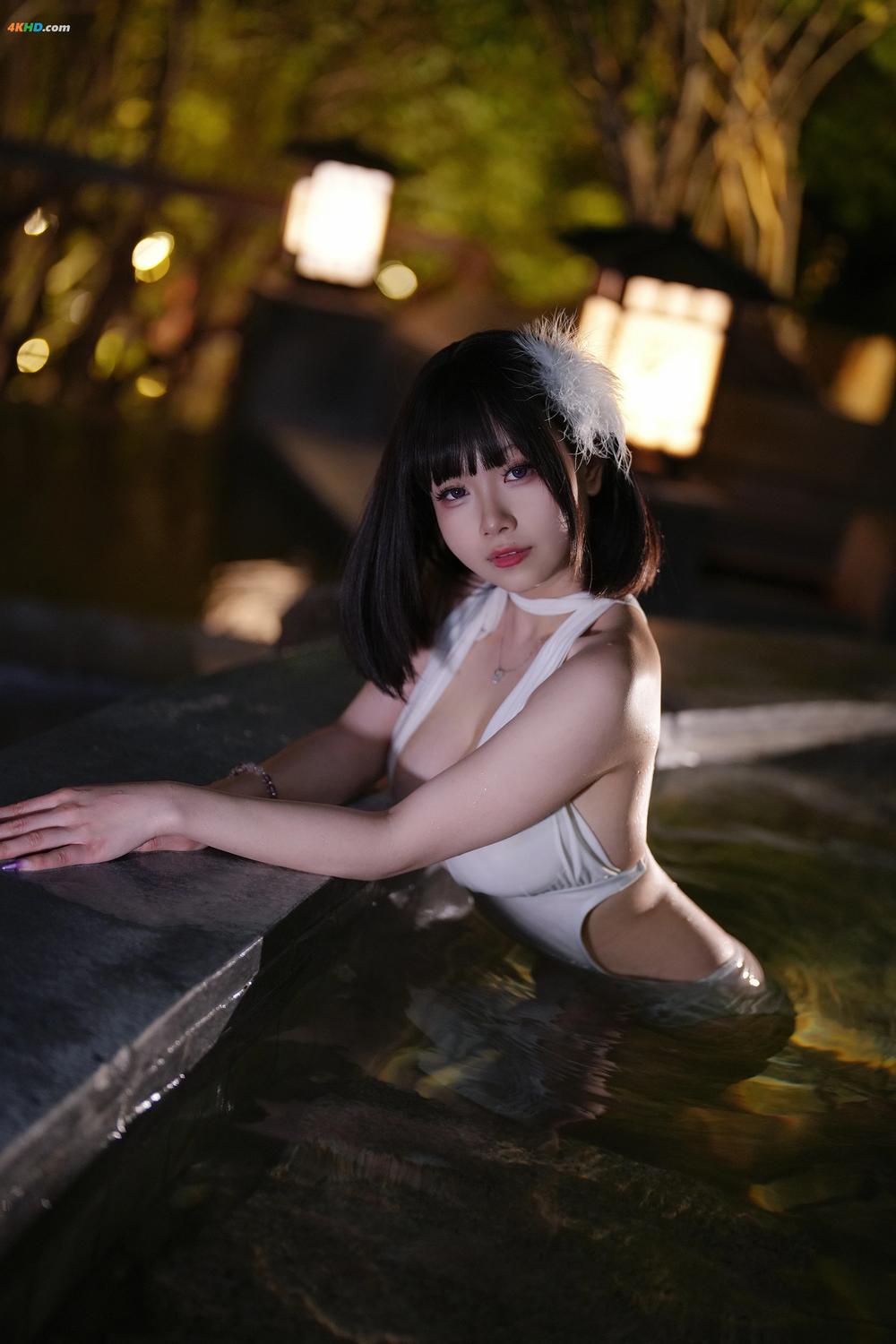 《末夜787 – 夏日白色泳装[486MB-23photos]》图集预览