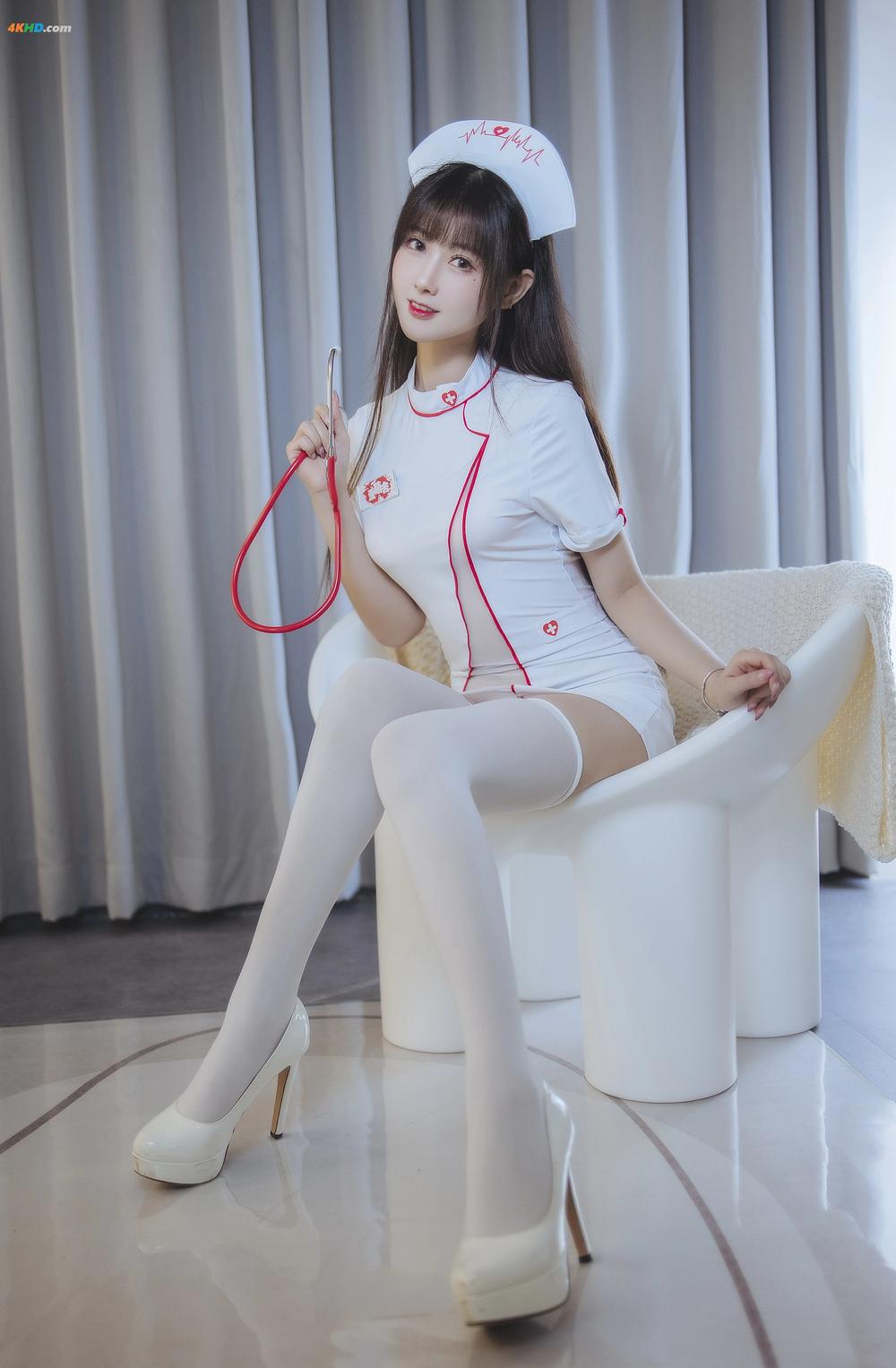 《羽生三未 – 护士[316MB-32photos]》图集预览
