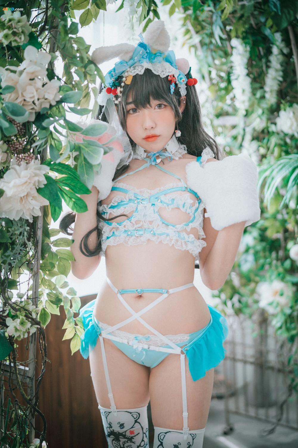 《Sonson__Turquoise Bunny[405MB-51photos]》图集预览