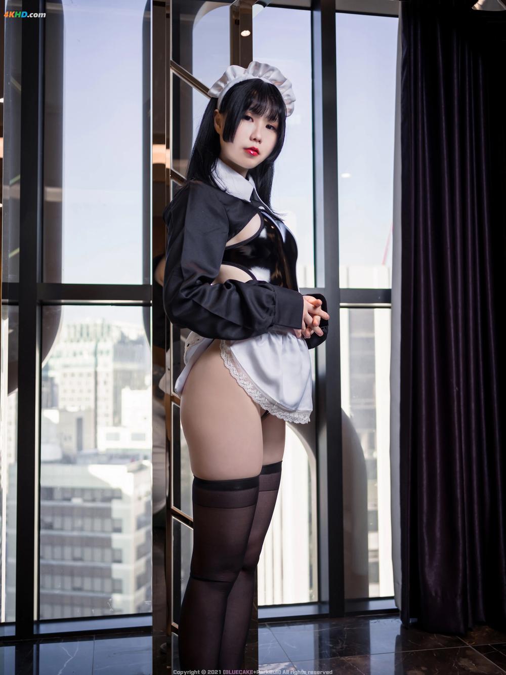 《[BlueCake] Jamong – Maid J (+S.ver)[632MB-101photos]》图集预览