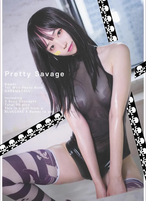 [BLUECAKE] Bambi (밤비) – Pretty savage （90P）(725MB)