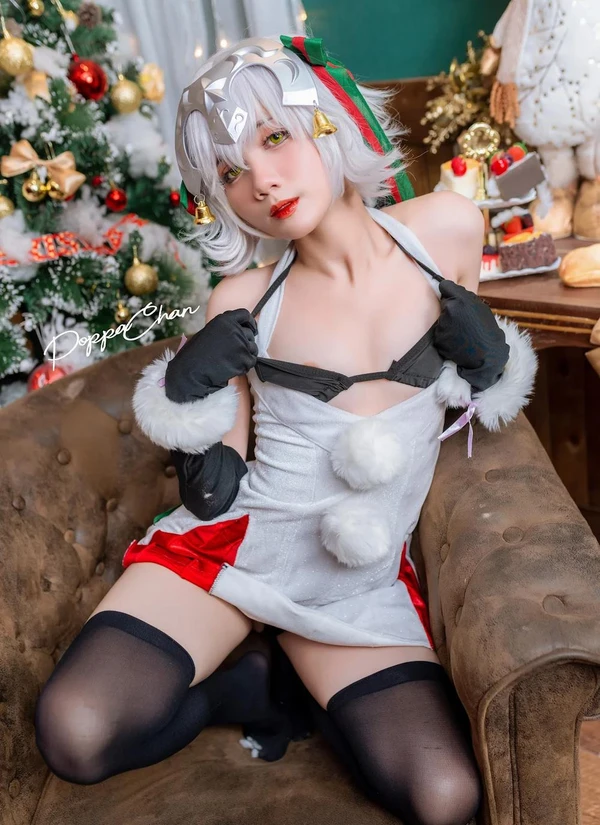 Poppa Chan – Jeanne D’arc Alter Santa Lily (NSFW -Sexy and Lewd content)[192MB-26photos]