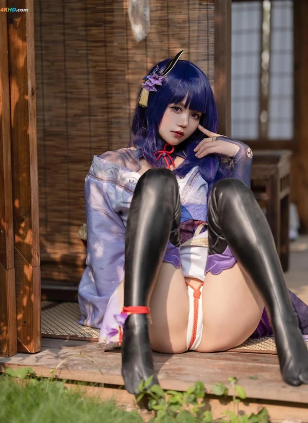 小仓千代w No.071 原神 雷电将军[136MB-30photos]