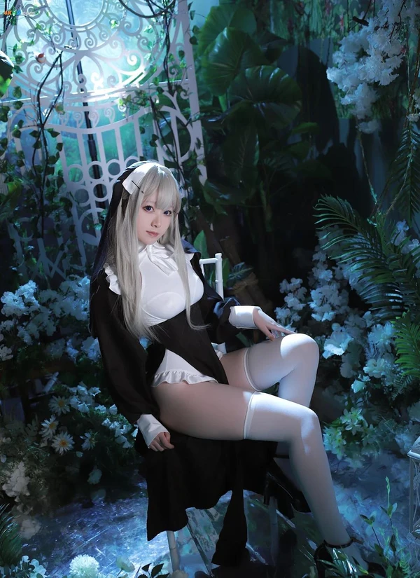 Asagiriai（愛ちゃん）- 修女[371MB-56photos]
