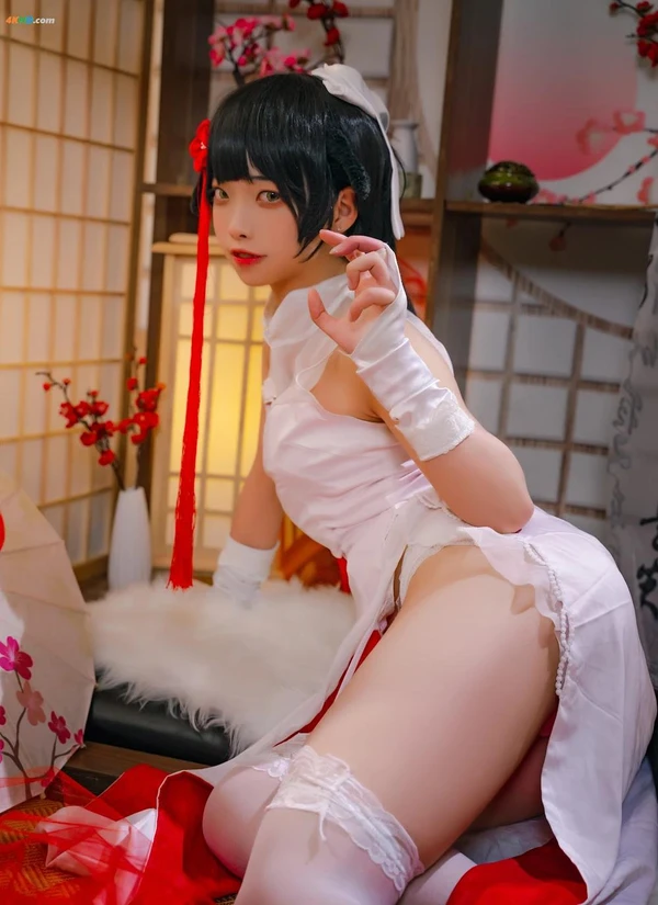 可可老师 – 爱宕高雄旗袍双人[260MB-46photos]