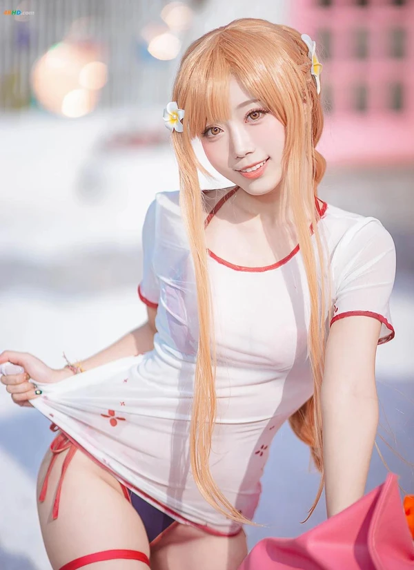 [切切celia] 亚丝娜泳装[122MB-21photos]