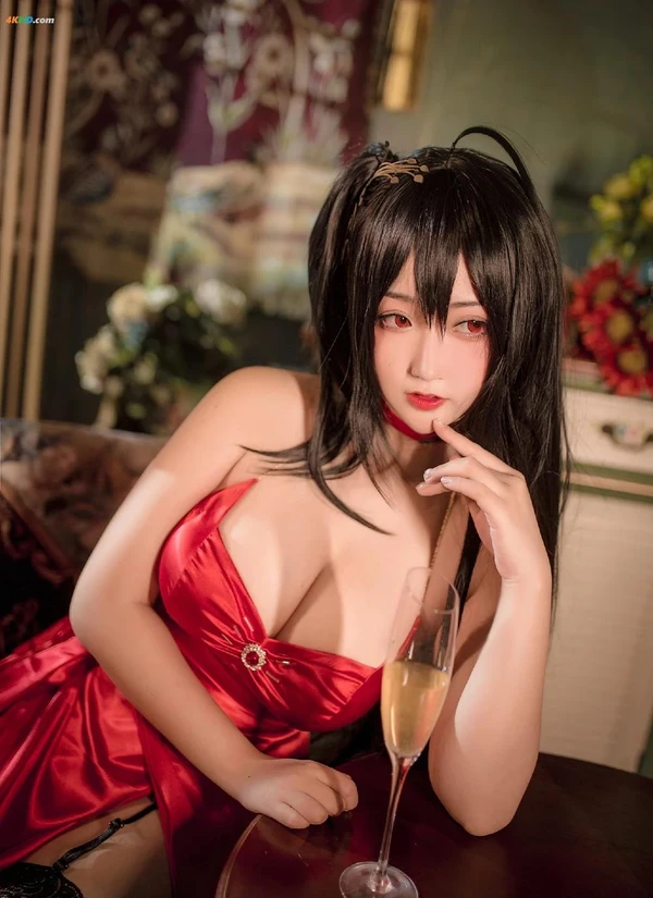 Mao Jiu Jiang Sakura (猫九酱Sakura) – 碧蓝 大凤[57MB-12photos]