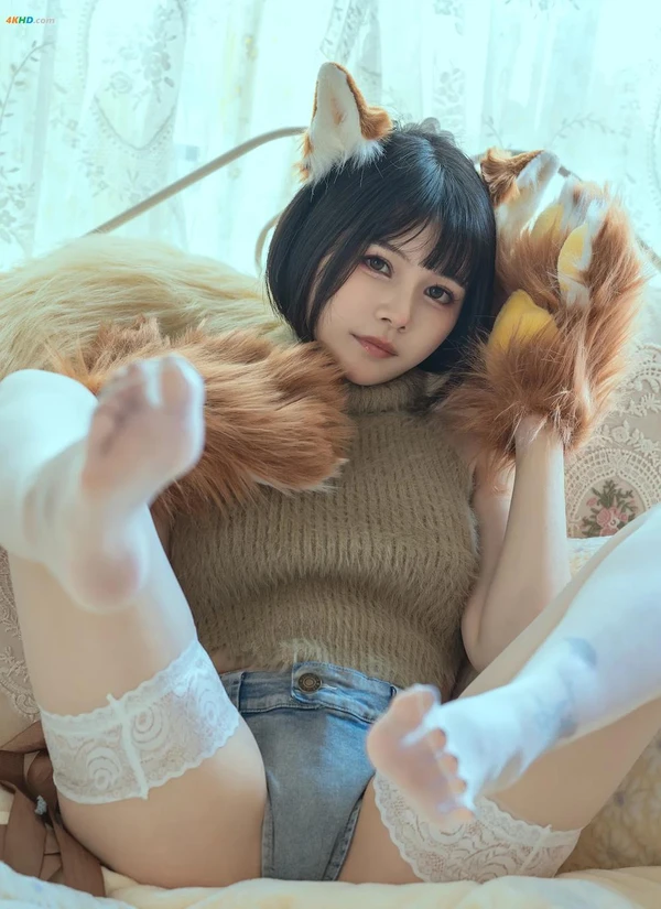 七月喵子 – 幻想兽娘集日食牙牙×伊卡[367MB-48photos]