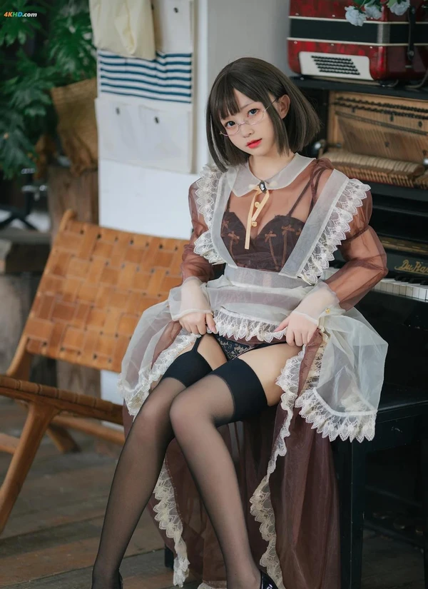 花玲 – 透明女仆[617MB-89photos]