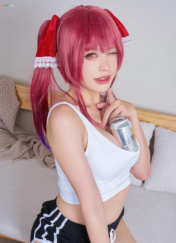 PingPing – Houshou Marine Casual[150MB-20photos]