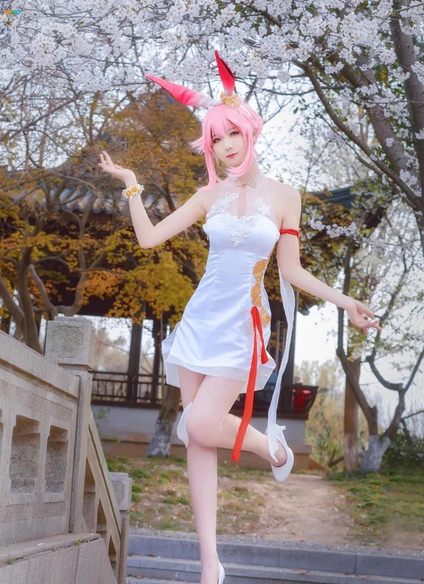 弥音音ww – 崩坏三 八重樱 桃源恋歌[55MB-8photos]