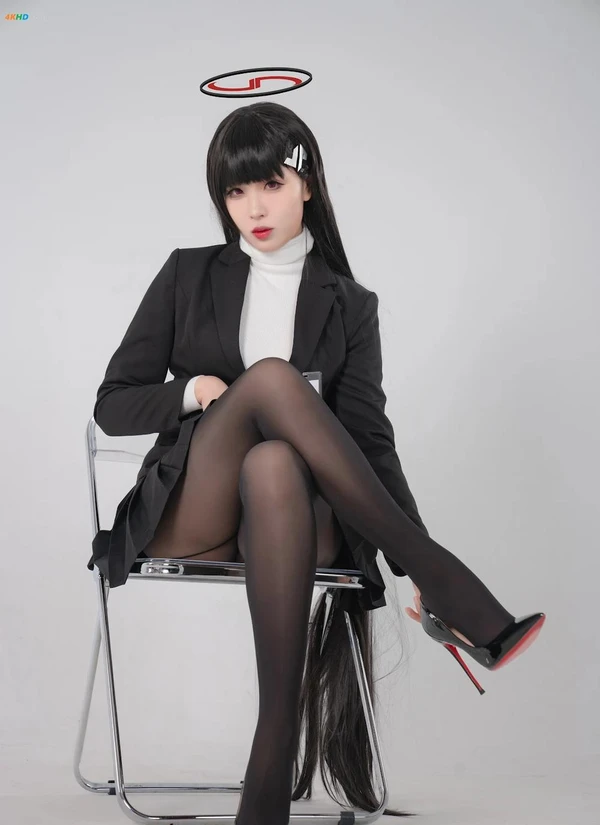 轩萧学姐 – 碧蓝档案 莉音[259MB-85photos]