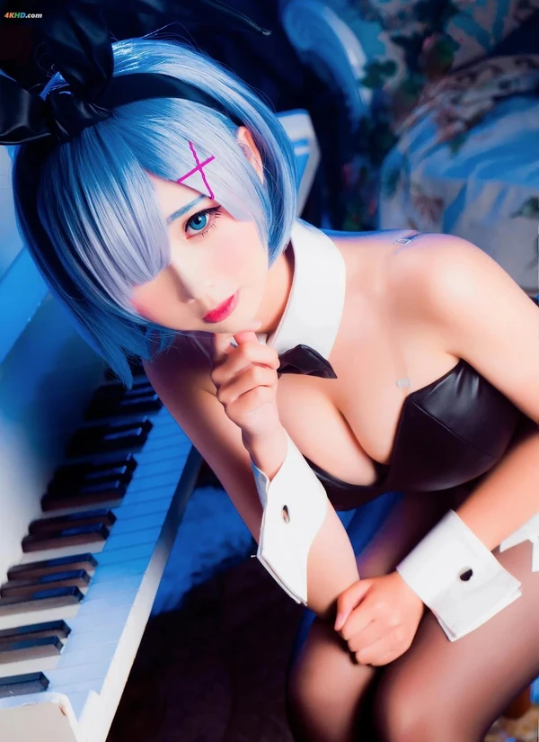 Coser@面饼仙儿 No.007 兔女郎[857MB-52photos]