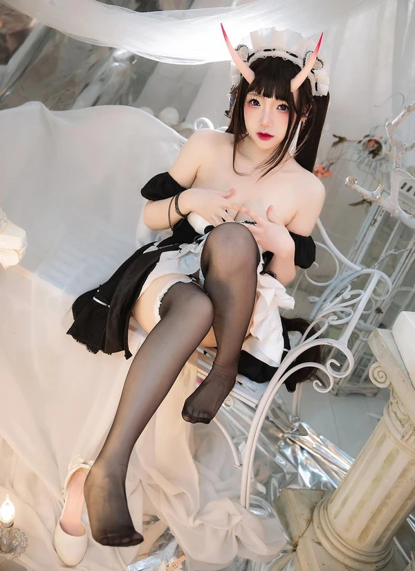 Coser@雪晴Astra (雪晴嘟嘟) Vol.041 能代女仆(310MB)(60photos)