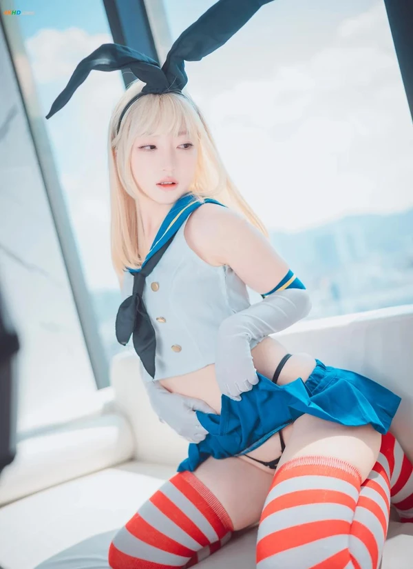 DJAWA Photo – No.335 – part 02 HaNari (하나리) – Fleet Girl Shimakaze[866MB-112photos]