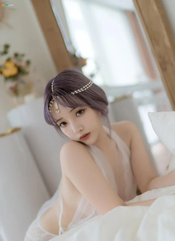 Coser@雯妹不讲道理 No.084 白色希腊[268MB-36photos]