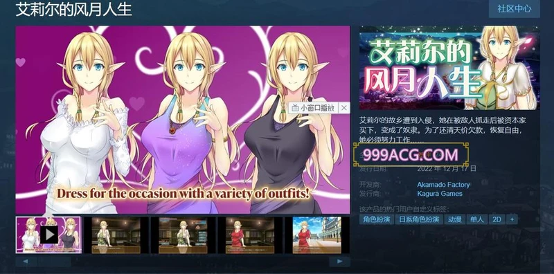艾莉尔的风月人生 Ver1.01 STEAM官方中文步兵版_截图
