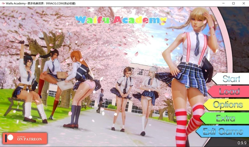 二次元老婆学院 Ver0.9.9a 汉化修复版+CG存档_截图